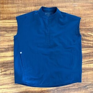 Figs Navy Sleeveless Top
